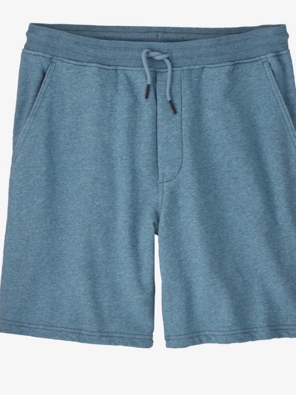 NWOT Patagonia Men's Mahnya Fleece Shorts | SZ S | Gray-Blue | lounge style